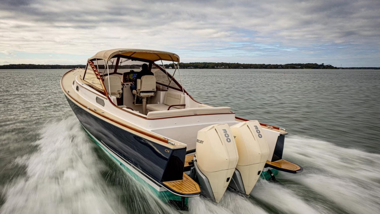 shelter island 38 with outboards announcement